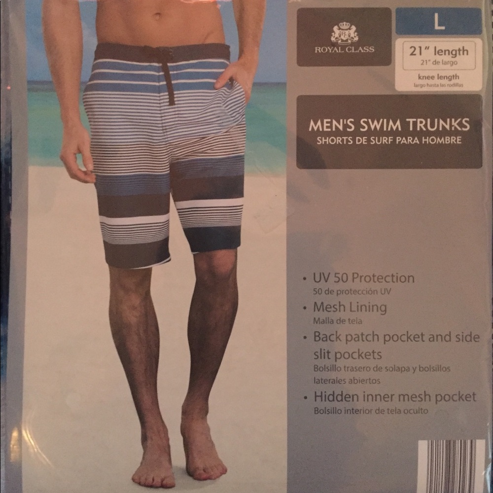 Royal Class Men’s Swim Trunks (Accepting Offers)